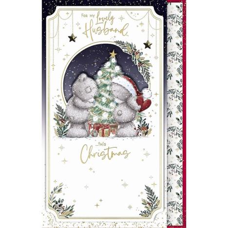 Lovely Husband Handmade Me to You Bear Christmas Card £4.99